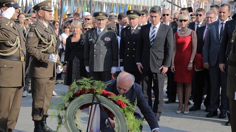 Predsjednik Vlade Republike Hrvatske Zoran Milanović sudjelovao na svečanosti u Kninu